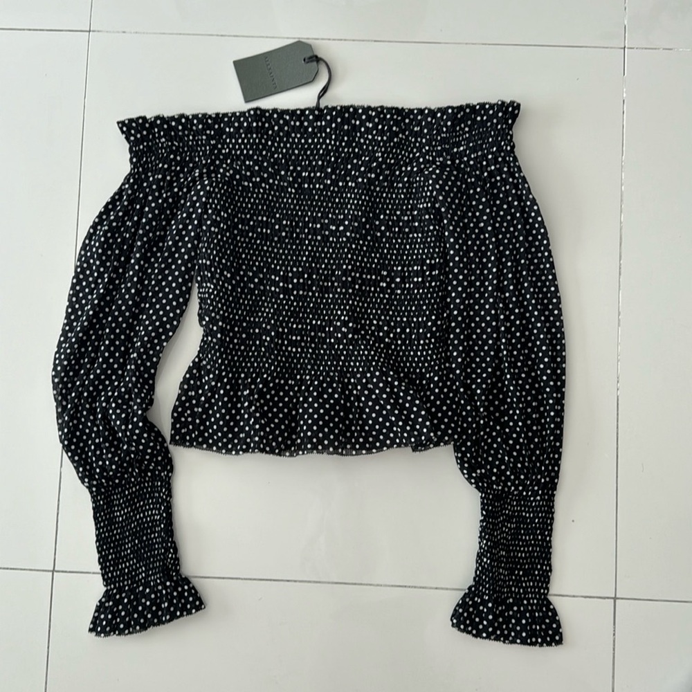 All Saints Lara Dot Top